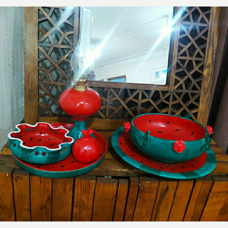 ست یلدایی ( 7تیکه) (پس کرایه)