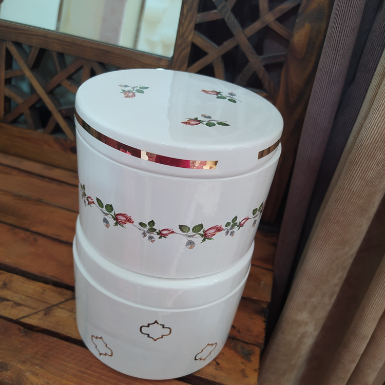 شکلات خوری گرد سرامیک دستساز (پس کرایه)