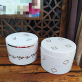 شکلات خوری گرد سرامیک دستساز (پس کرایه)