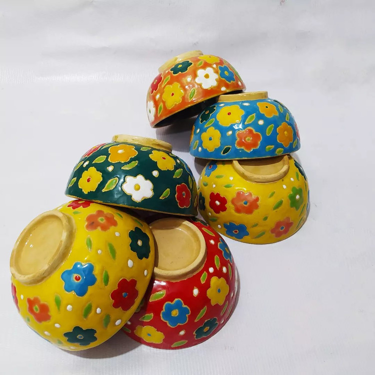 کاسه آبگوشت خوری میناکاری یک عددی (پس کرایه)