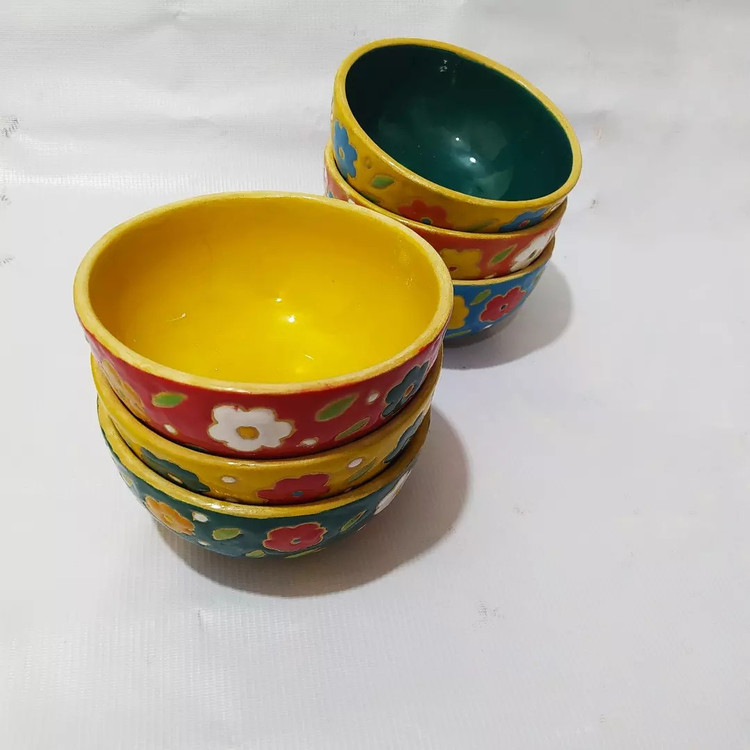 کاسه آبگوشت خوری میناکاری یک عددی (پس کرایه)