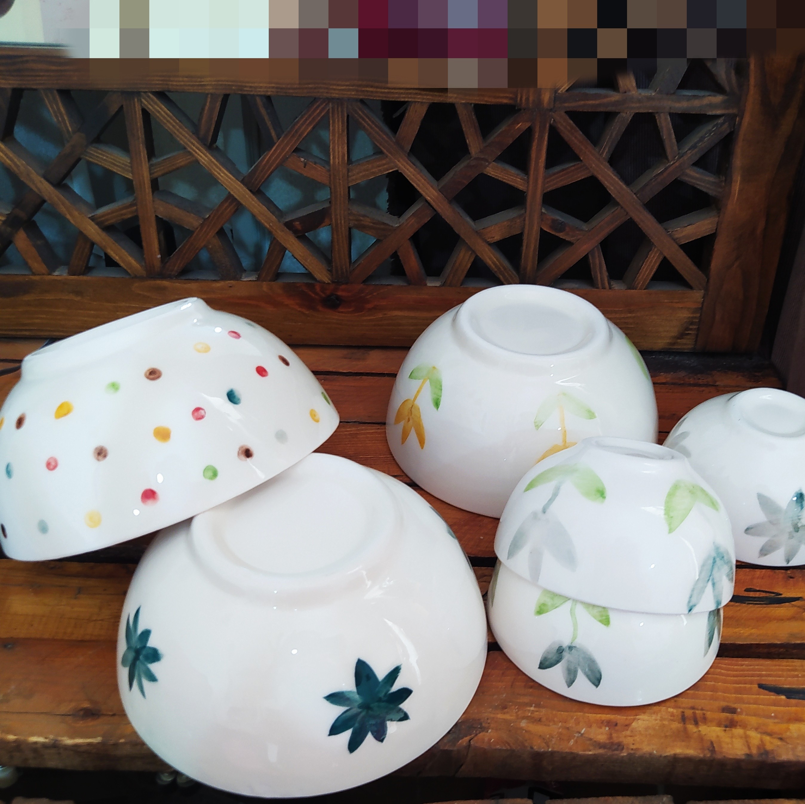 کاسه آبگوشت خوری سرامیکی شش عدد (پس کرایه )