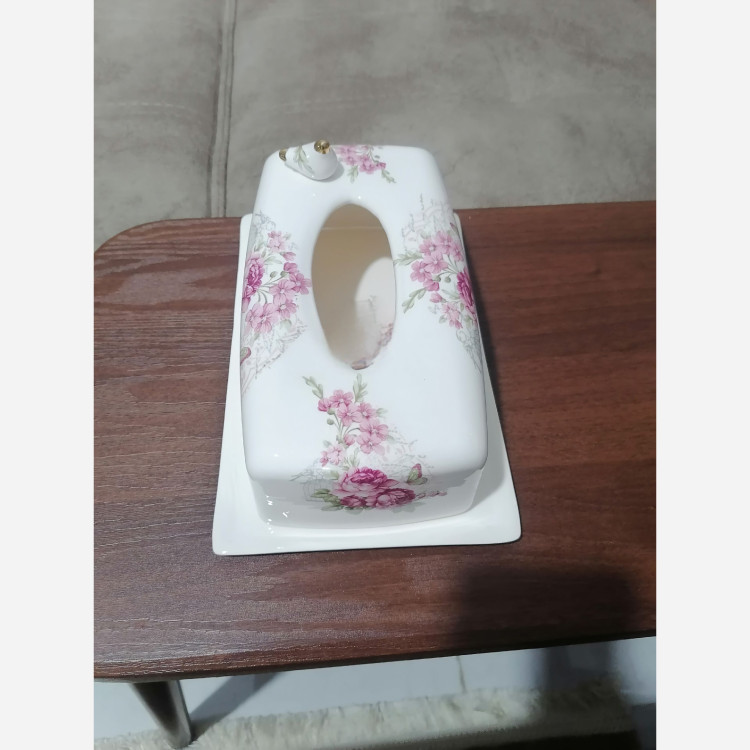 جا دستمال کاغذی سرامیکی پرنده (پس کرایه )
