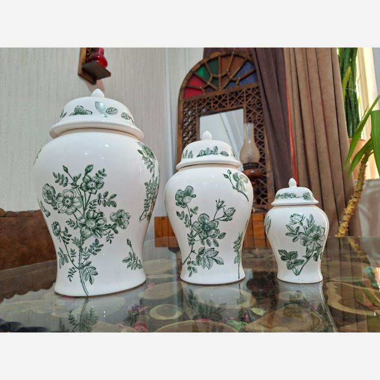 جینجر قابل سفارش در طرح دلخواه در دو رنگ سبز و آبی